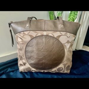 Coach 2-Colored Tote Bag